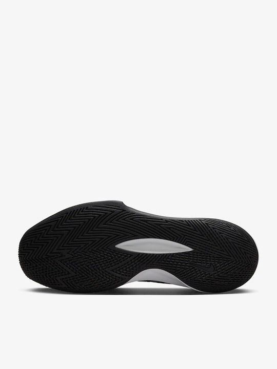 Precision 4 Low Basketball Shoes Black / White / Iron Grey