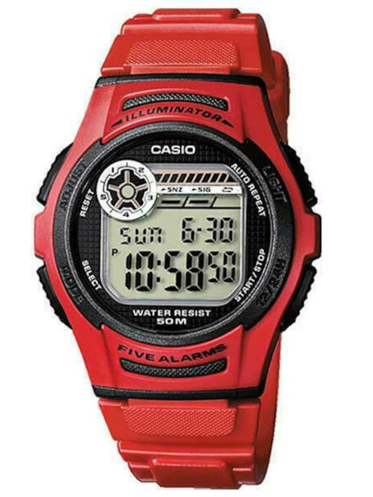 Casio Rubber Strap Red Casio Rubber Strap Red
