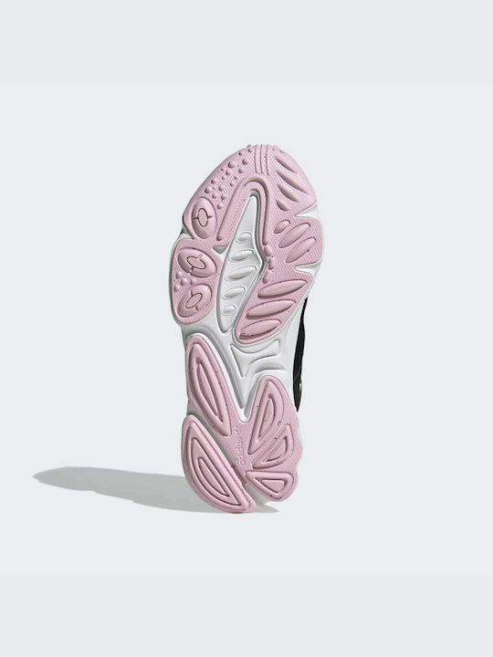 Ozweego Pentru Femei Adidași Chunky Core Negru / Roz Deschis