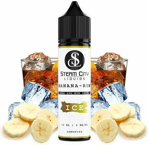 Steam City Flavor Shot Banana Rum Ice 12ml/60ml 1τμχ