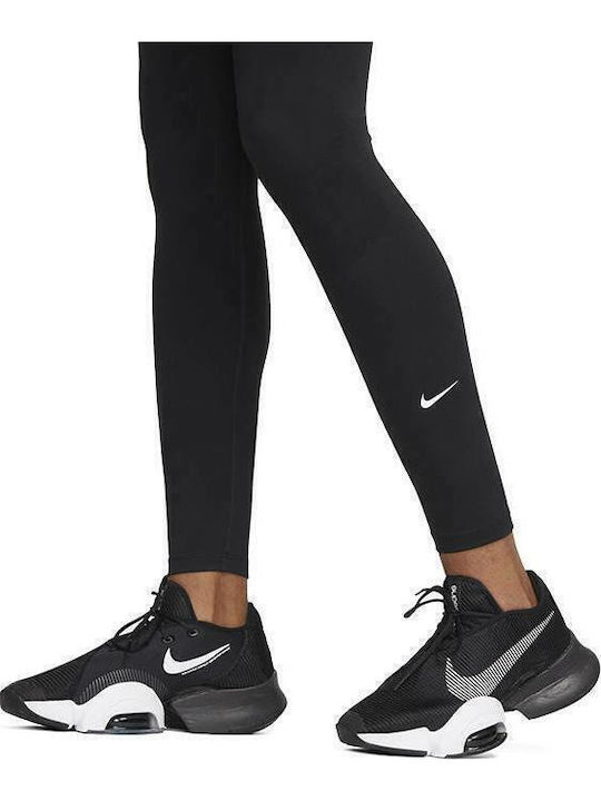 ONE TIGHTS Women's Long Training Legging High Waisted Dri-Fit Black