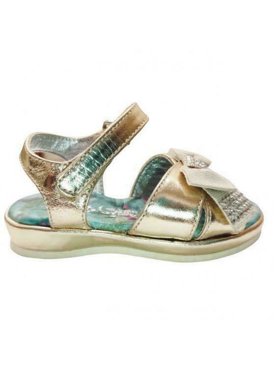 Roberto Cavalli Kinder Sandalen Gold