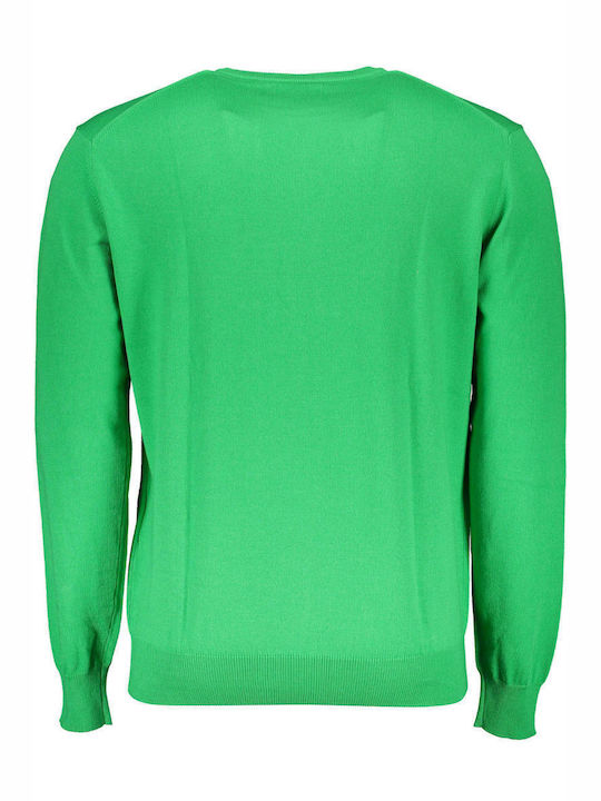 La Martina Men's Long Sleeve Sweater Green