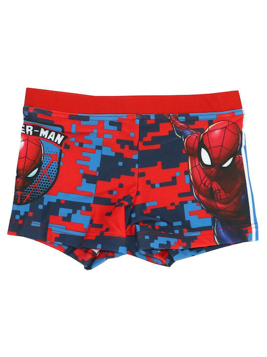 Marvel Spiderman Kinder-Badeanzug für Jungen (EV1837) rot