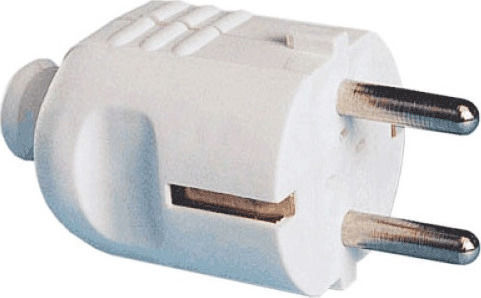 PCElectric Priză electrică Masculin Schuko Alb