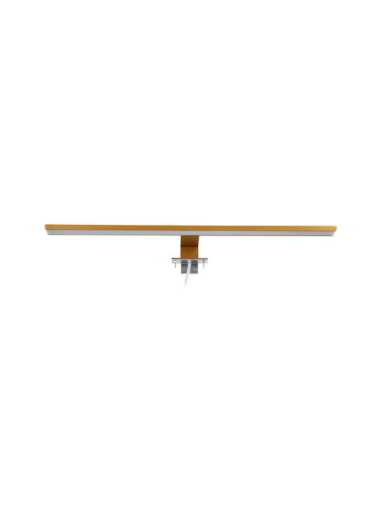 GloboStar Nina Modern Lamp Bathroom with Integrated LED and Natural White Light Copper 60x4cm