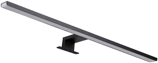 GloboStar Nina Modern Lamp Bathroom with Integrated LED and Natural White Light Black 60x4cm