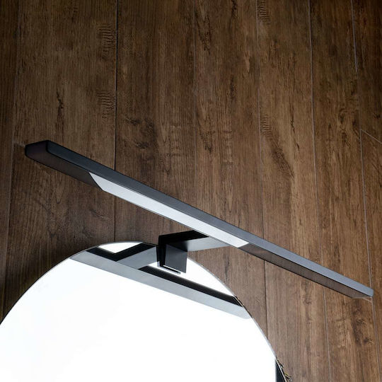 GloboStar Nina Leuchte Badezimmer LED Schwarz 60x4cm GloboStar Nina Leuchte Badezimmer LED Schwarz 60x4cm