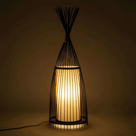 GloboStar Azores Vintage Lampa de podea Î90xL30cm. cu Soclu pentru Bec E27 Maro