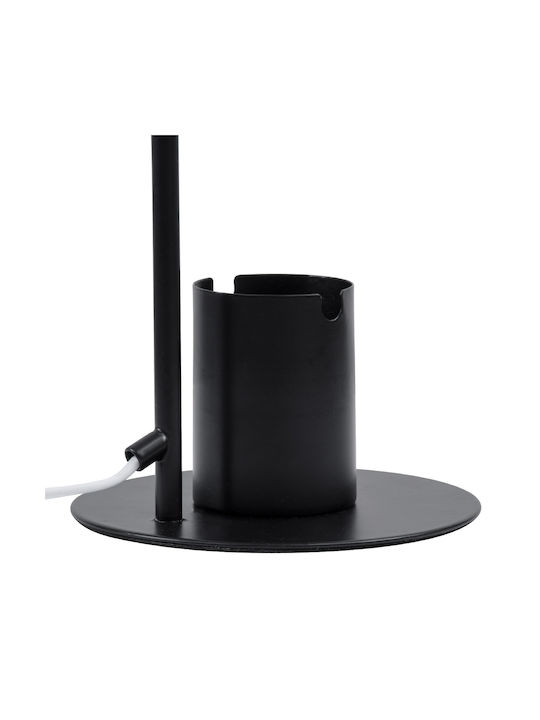GloboStar Pencase Office Lamp with Flexible Arm for Socket E27 in Black Color