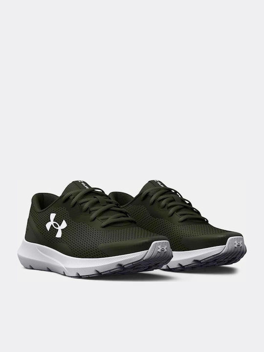 Bgs Surge 3 Kids Sports Shoes Running with Laces Green