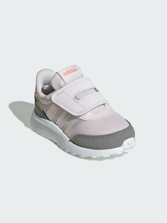 Adidas Kinder-Sneaker mit Klettverschluss Almost Pink / Silver Metallic / Grey Three