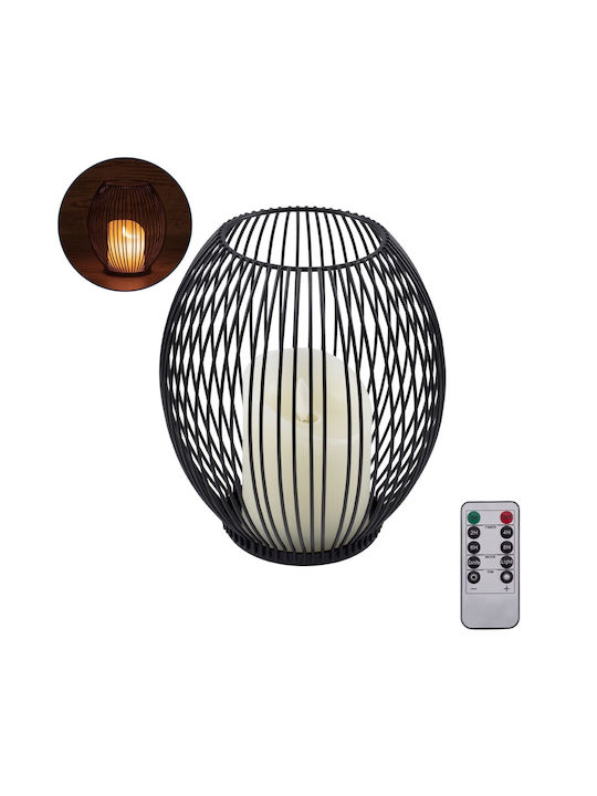 GloboStar Cadle Decorative Lamp Wax Polish White
