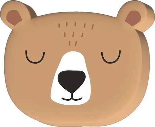 interDRUK Eraser for Pencil and Pen Cute Animals (Μiscellaneous Designs/Colors) 1pcs
