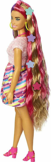 Barbie Totally Hair Κούκλα Extra για 3+ Ετών 21.59εκ.