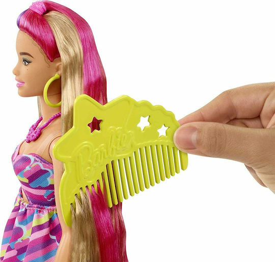 Barbie Totally Hair Κούκλα Extra για 3+ Ετών 21.59εκ.