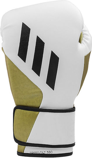 adidas Speed Tilt 350v SPD350VTG Boxhandschuhe für Kampf Weiß