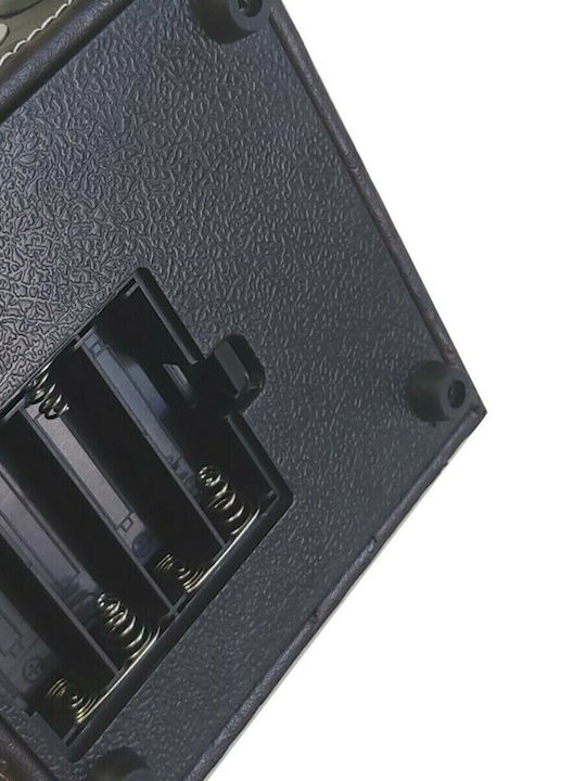 Driklux Κουδιστήρι από Δερματίνη με διάφανο καπάκι για 1 ρολόι σε Καφέ χρώμα 1041BR1C1-OS-5
