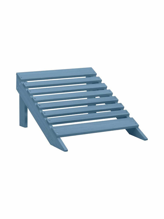 Șezlong Lemn Adirondack Albastru 147.5x70x88.5cm
