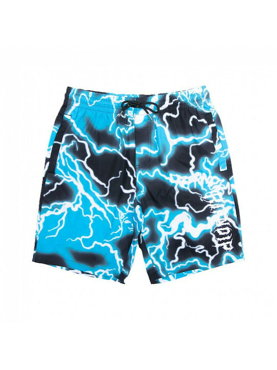 Rip N Dip Men's Swimwear Bermuda Blue with Patterns