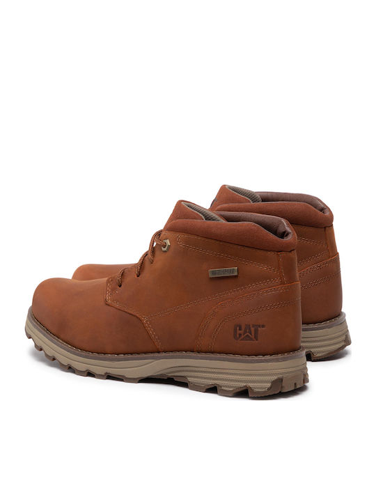 Elude Leder Braun Herrenstiefel Wasserdicht