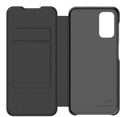 Samsung Wallet Case Kunststoff Schwarz (Galaxy A13 4G) GP-FWA135AMABQ