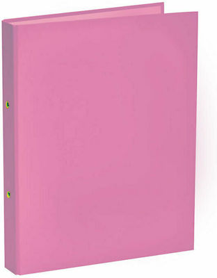 Typotrust Clipboard with 2 Rings 2/26 for Paper B5 Pink 1pcs