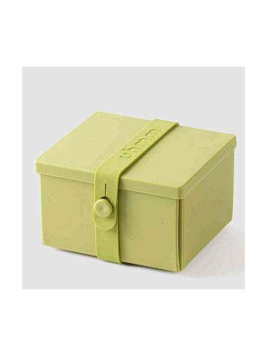 Uhmm Νο 2 Lunch Box Plastic Olive Suitable for for Lid for Microwave Oven 10x12cm 1pcs