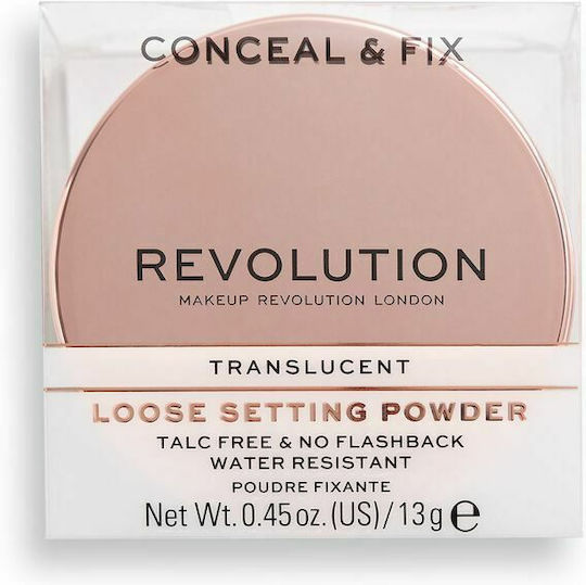 Revolution Beauty Conceal & Fix Setting Powder Translucent 13gr