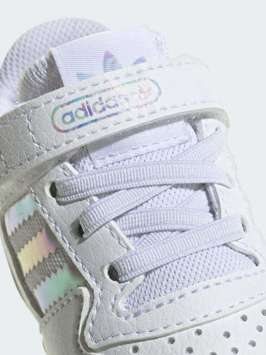 adidas Soft Sole Baby Sneakers White Forum Low