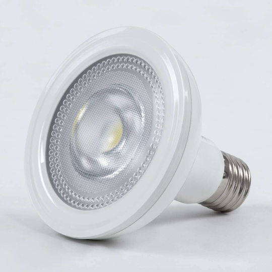 GloboStar LED крушка 15W 95mm за фасунга E27 и форма PAR30 Хладно бяло 1500лм Димируем