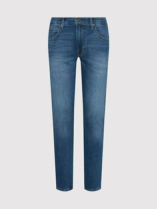 Luke Ανδρικό Παντελόνι Τζιν με Slim Tapered Εφαρμογή Μπλε