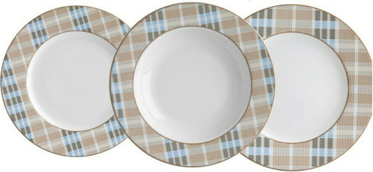 Ionia Picnic Multicolour Porcelain Dinnerware Set 20pcs