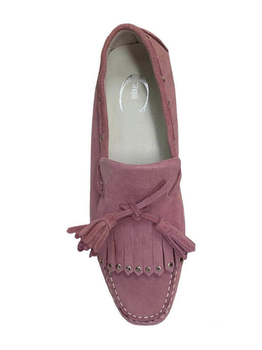 Mocasini barbati in Roz Culori