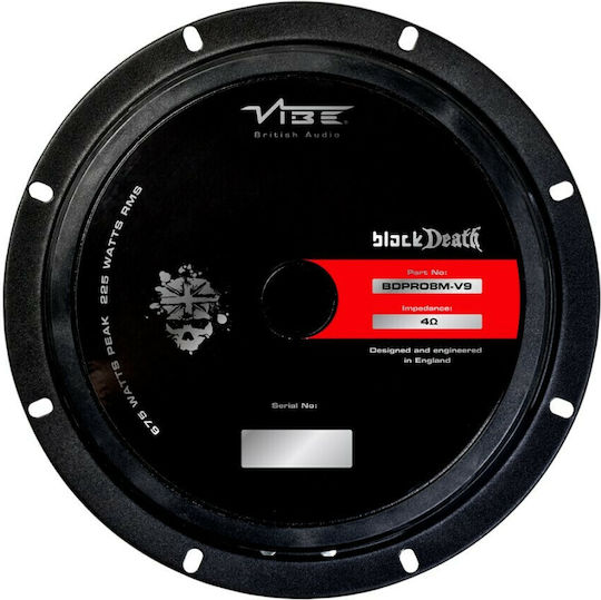Vibe Ηχείο Αυτοκινήτου 8" με 225W RMS (Midrange)