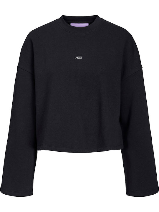 Cropped Women's Sweatshirt Black