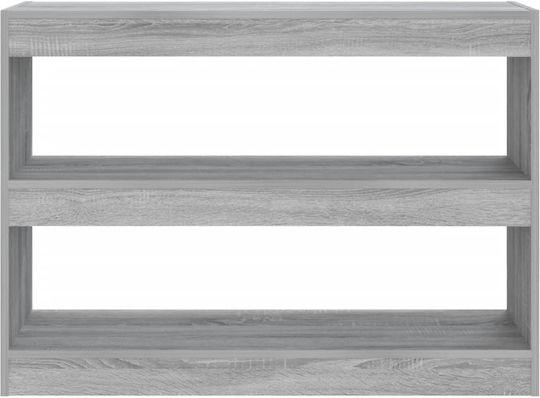 Bibliothek Grau / Sonoma 100x30x72cm