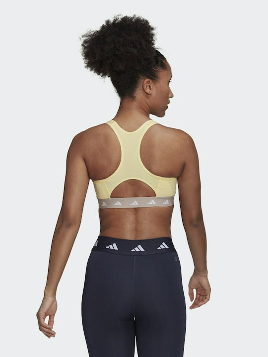 Women's Sports Bra without Padding Almost Yellow / Grey