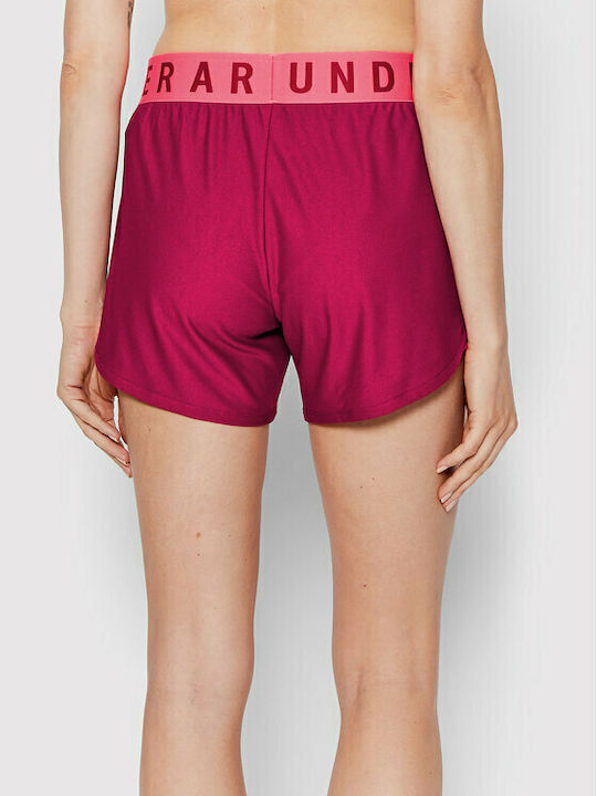 Play Up Women's Sporty Shorts Burgundy