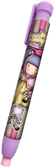 Santoro Eraser for Pencil and Pen Gorjus Fairground First Prize 1pcs Purple