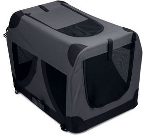M-Pets Geantă pentru transport câine Gri M51xL33xA33cm.