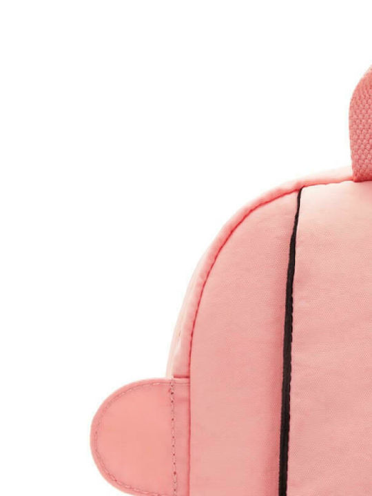 Kipling Faster Σχολική Τσάντα Πλάτης Νηπιαγωγείου Pink Candy 7lt