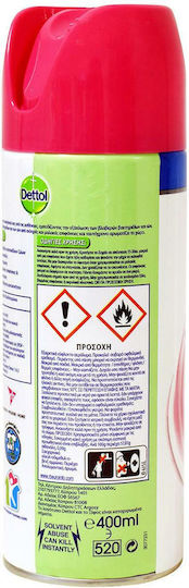 Dettol All In One Καθαριστικό Spray Γενικής Χρήσης με Απολυμαντική Δράση Orchard Blossom 400ml