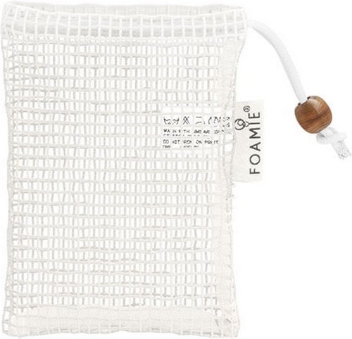 Foamie Solid Bar Bag Настолен Съд за сапун Текстил Бял