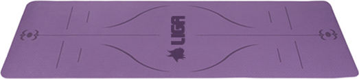 Liga Sport Original Στρώμα Γυμναστικής Yoga Μωβ (185x68x0.6cm)
