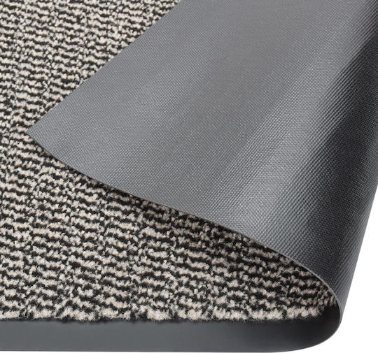 vidaXL Entrance Mat Carpet with Anti-slip Backing Open Café 60x180cm