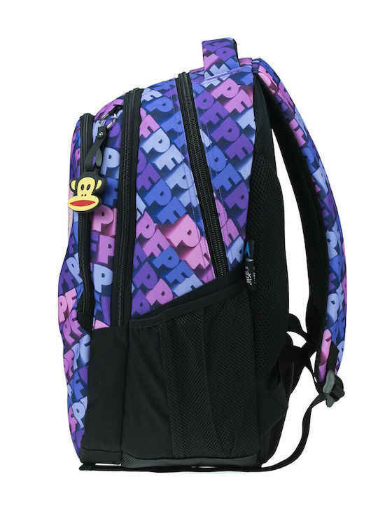 Paul Frank Sweet Escape School Bag Backpack Elementary, Elementary in Purple color