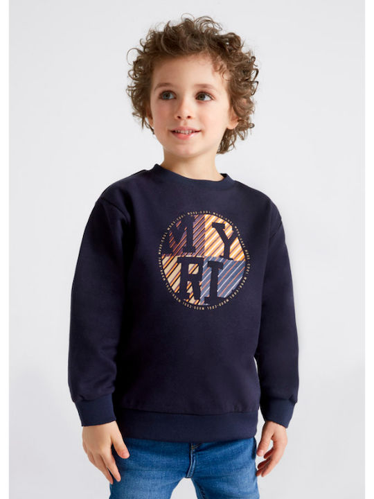 Mayoral Kids Sweatshirt Navy Blue