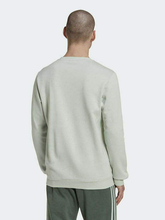 Adidas Men's Sweatshirt Linen Green / Green Oxide