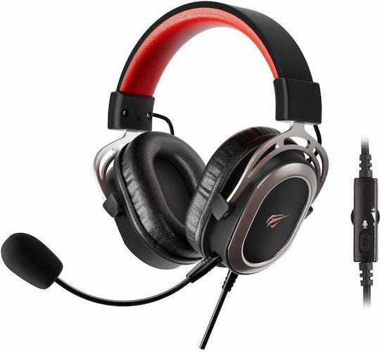 Havit H2008D Über Ohr Gaming-Headset mit Verbindung 3,5mm Schwarz